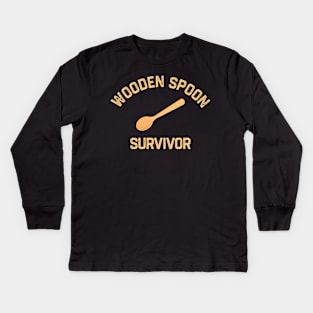 Wooden Spoon Survivor Kids Long Sleeve T-Shirt